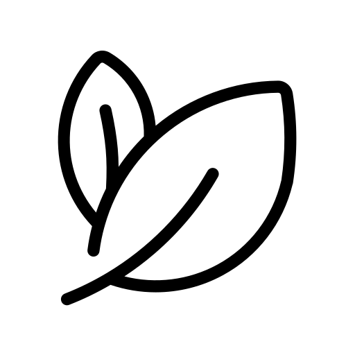 Leaves icon representing natural connection
